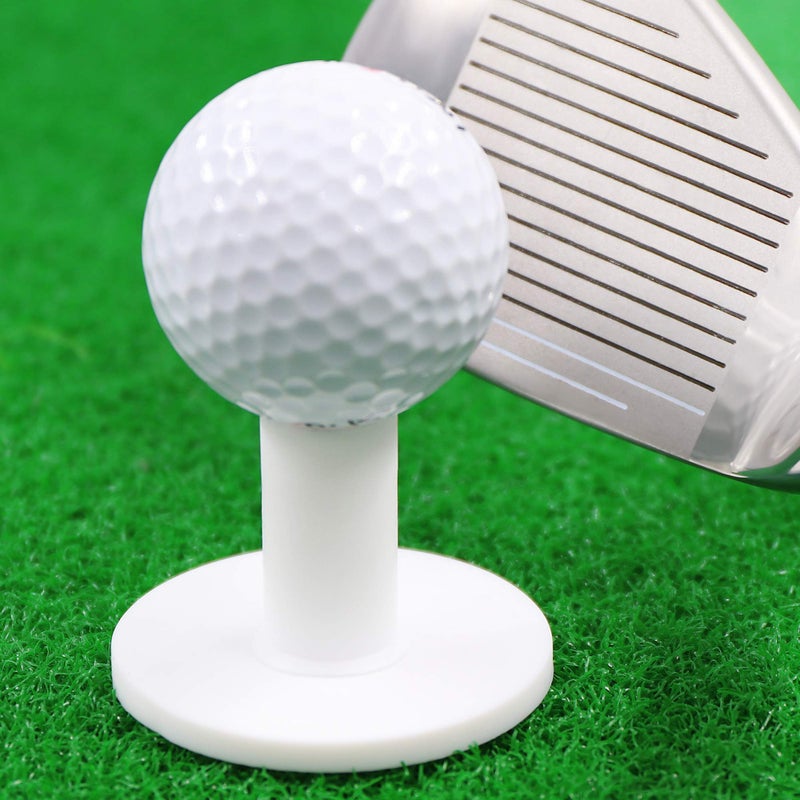 CHAMPKEY Premium Rubber Golf Tees | Excellent Durability and Stability Rubber Tees | for Golf Hitting Mats and Outdoor Training - Image 4